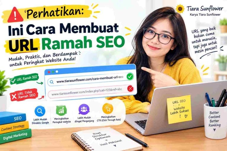 Cara Membuat URL SEO Friendly versi Tiara Sunflower