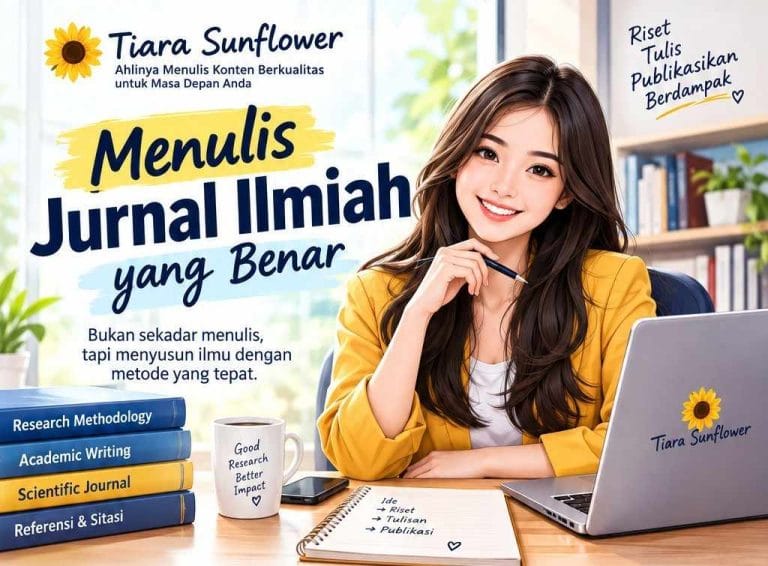 Cara Menulis Jurnal Ilmiah - Versi Tiara Sunflower