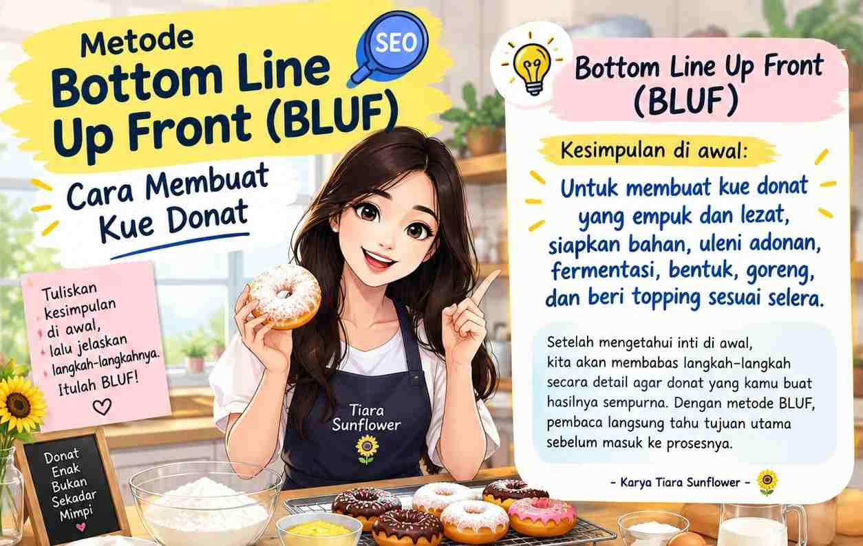 JANGAN KAGET! Eksperimen Ini Ubah Cara Kerja GEO untuk Pencarian SEO Manual 3 Belajar GEO Secara Otomatis Menggunakan Model BLUF (Bottom Line Up Front)