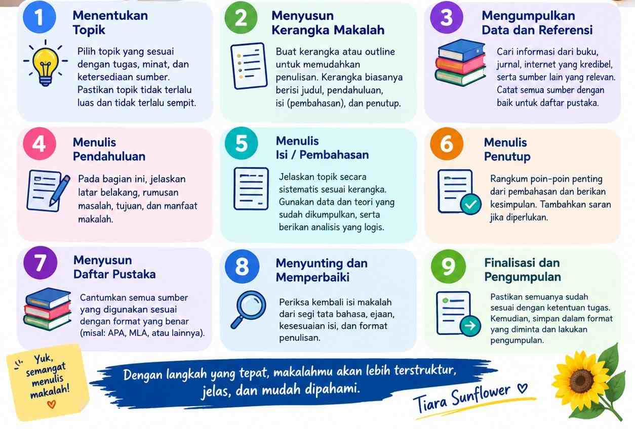 BUKAN PAKAI AI - Ikuti cara ini untuk mengurutkan makalah dengan benar