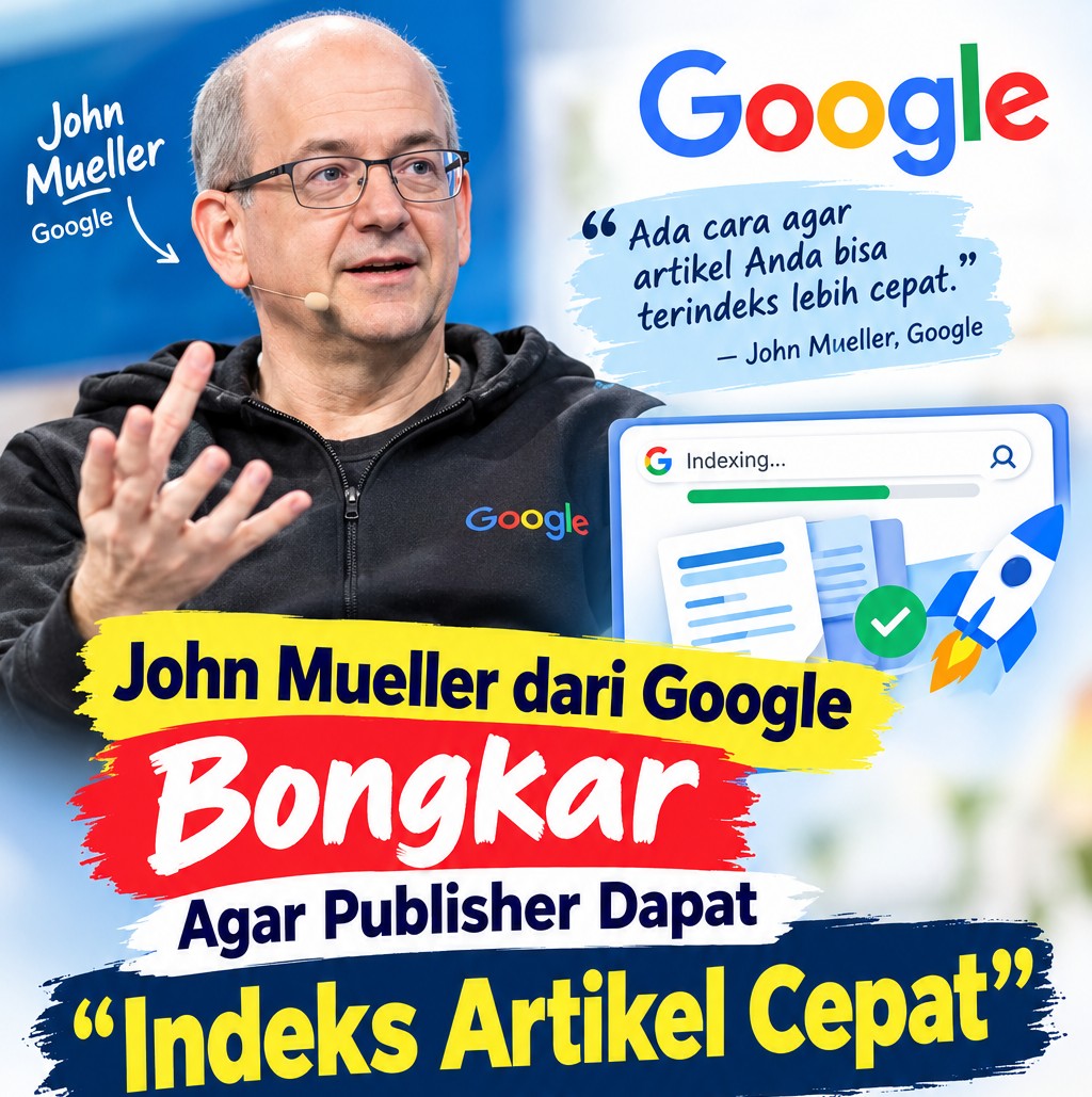 John Mueller dari Google Bongkar Agar Publisher Dapat "Indeks Artikel Cepat" 1 John Mueller dari Google Bongkar 1 Hal Ini Agar Indeks Artikel Lebih Cepat